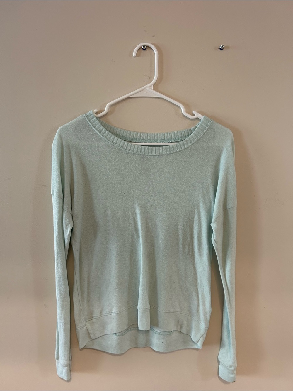 American Eagle Outfitters Mint Crewneck Sweater